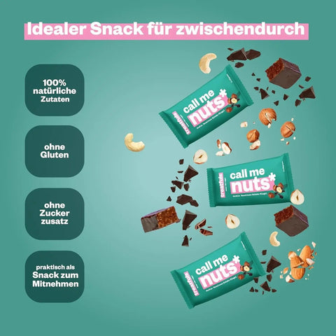Treatfuls Call Me Nuts wegański organiczny baton z orzechów laskowych i nerkowca z gorzką czekoladą by Treatfuls (treatfuls-call-me-nuts-weganski-organiczny-baton-z-orzechow-laskowych-i-nerkowca-z-gorzka-czekolada)