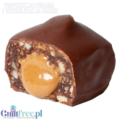Treatfuls Nut Your Basic Brownie - wegański organiczny batonik z nerkowcami i czekoladą bez dodatku cukru by Treatfuls (treatfuls-nut-your-basic-brownie)