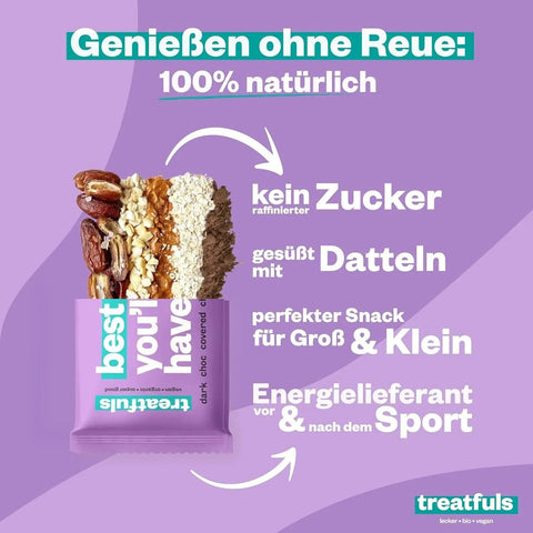 Treatfuls Best Date You'll Ever Have - wegański organiczny batonik z orzeszkami i soloną gorzką czekoladą bez dodatku cukru by Treatfuls (treatfuls-best-date-you-ll-ever-have-weganski-organiczny-batonik-z-orzeszkami-i-solona-gorzka-czekolada-bez-dodatku-cukru)