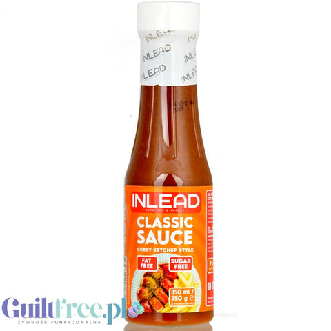 Inlead Classic Sauce Curry Ketchup - sos keczupowy curry bez cukru i bez tłuszczu tylko 14kcal by InLead (inlead-classic-sauce-curry-ketchup-sos-curry-bez-cukru-i-bez-tluszczu-tylko-14kcal)
