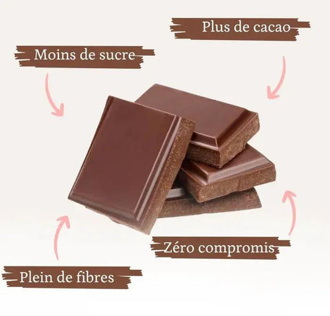 Elsy Chocolat Au Lait - błonnikowa mleczna czekolada bez maltitolu, 50% mniej cukru by Elsy (elsy-chocolat-au-lait-blonnikowa-mleczna-czekolada-bez-maltitolu-50-mniej-cukru)