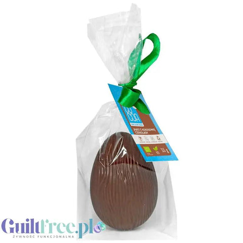 RAW COCOA Jajko z czekolady kokosowej 55g - wegańskie, bez glutenu, WIELKANOC bez dodatku cukru by COCOA RAW (raw-cocoa-jajko-z-czekolady-kokosowej-55g-weganskie-bezglutenu-wielkanoc-bez-dodatku-cukru)