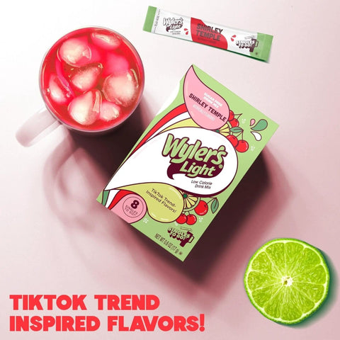 Wyler's Singles To Go Shirley Temple - saszetki smakowe do napojów bez cukru i kcal by Singles to Go (saszetki, różne marki) (wyler-s-singles-to-go-shirley-temple-saszetki-smakowe-do-wody-bez-cukru-i-kcal)