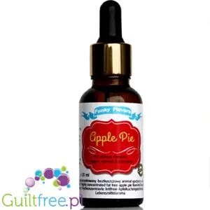 Funky Flavors Basic Apple Pie 30ml - szarlotkowe kropelki bez cukru, słodzików i bez kalorii by Funky Flavors (funky-flavors-apple-pie-30ml-szarlotka-aromat-bez-cukru-bez-tluszczu)