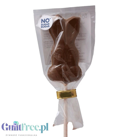 No Sugar Sugar Zając z Mlecznej Czekolady bez cukru słodzony stewią i erytrolem by NOsugarSUGAR (no-sugar-sugar-zajac-z-mlecznej-czekolady-bez-cukru-slodzony-stewia-i-erytrolem)