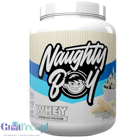 Naughty Boy Whey Premium Protein White Chocolate Cookies & Cream 2010g - gęsta odżywka białkowa by Naughty Boy (naughty-boy-whey-premium-protein-white-chocolate-cookies-cream-2010g-gesta-odzywka-bialkowa)