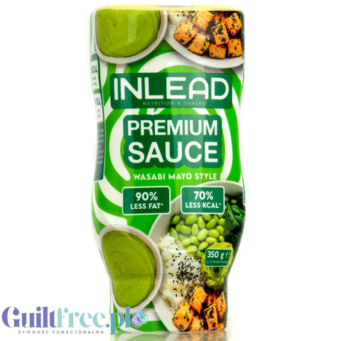 Inlead Premium Sauce Wasabi Mayo - kremowy ostry majonez light 90% mniej tłuszczu by InLead (inlead-premium-sauce-wasabi-mayo-kremowy-ostry-majonez-90-mniej-tluszczu)