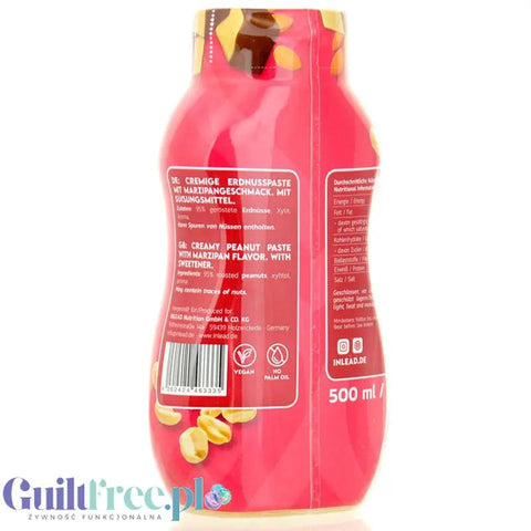 Inlead Peanut Squezze Marzipan 500ml - wyciskane masło orzechowe w tubie z ksylitolem by InLead (inlead-peanut-squezze-marzipan-500ml-wyciskane-maslo-orzechowe-w-tubie-z-ksylitolem)