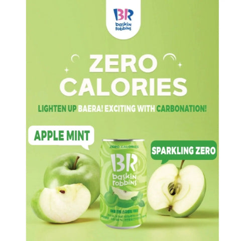 Baskin Robbins Apple Mint Sparkling Zero - kultowy napój z Korei Południowej! by Dunkin' (baskin-robbins-jablko-mieta)