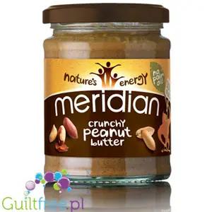 Meridian Peanut Crunchy - czyste masło orzechowe 100% bez cukru i soli by Meridian (meridian-czyste-maslo-orzechowe-crunchy-bez-cukru-i-soli)