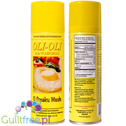 OLI-OLI, Dietetyczny Spray Maślany 0kcal by Oli-Oli (oli-oli-dietetyczny-spray-maslany)