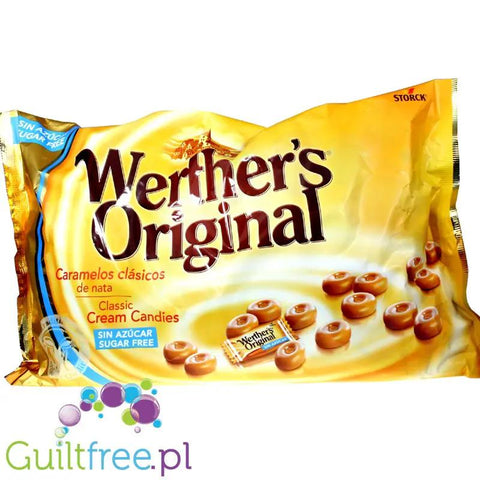 Werther's Original XXL 1KG - Mleczne Karmelki Bez Cukru by Werther's Original (werther-s-original-xxl-1kg-mleczne-karmelki-bez-cukru)