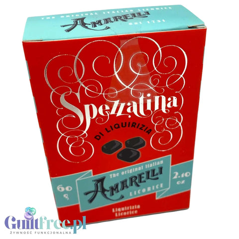 Amarelli Liquirizia Spezzatina di Liquorizia 60g - kalabryjska lukrecja 100% bez cukru i słodzików by Amarelli (amarelli-liquirizia-spezzatina-60g-kalabryjska-lukrecja-anyzkowa-100-bez-cukru-i-slodzikow)