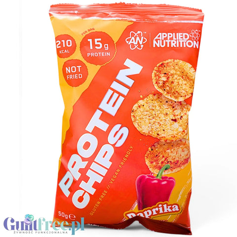 Applied Nutrition Protein Chips Paprika - wegańskie paprykowe chipsy proteinowe bez soi i glutenu 30% białka by Applied Nutrition (applied-nutrition-protein-chips-paprika-weganskie-paprykowe-chipsy-proteinowe-bez-soi-i-glutenu-30-bialka)