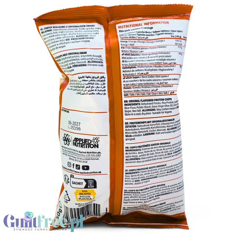 Applied Nutrition Protein Chips Paprika - wegańskie paprykowe chipsy proteinowe bez soi i glutenu 30% białka by Applied Nutrition (applied-nutrition-protein-chips-paprika-weganskie-paprykowe-chipsy-proteinowe-bez-soi-i-glutenu-30-bialka)