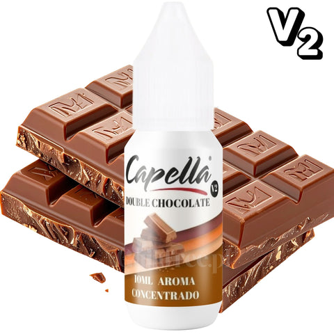 Capella Double Chocolate V2 - skoncentrowany aromat czekoladowy bez cukru i bez tłuszczu by Capella (capella-double-chocolate-v2-skoncentrowany-aromat-czekoladowy-bez-cukru-i-bez-tluszczu)