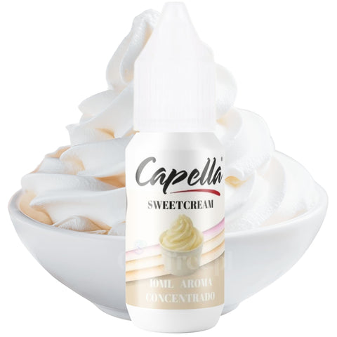 Capella Sweet Cream - skoncentrowany śmietankowy aromat bez cukru i bez tłuszczu by Capella (capella-sweet-cream-smietankowy-aromat)