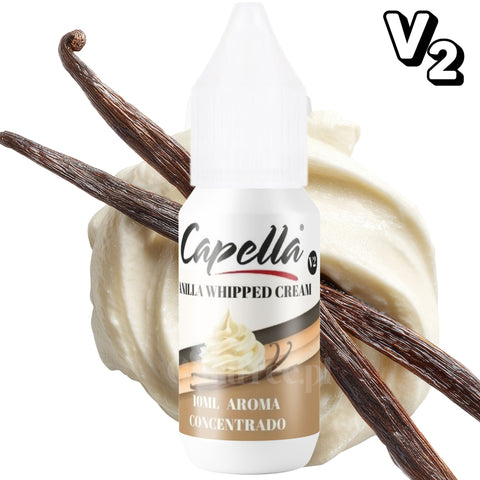 Capella Vanilla Whipped Cream V2- skoncentrowany aromat bitej śmietany by Capella (capella-vanilla-whipped-cream-v2-skoncentrowany-aromat-bitej-smietany)