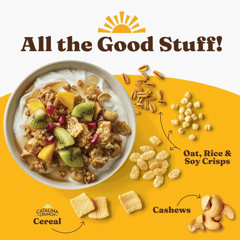 Catalina Crunch Protein Granola, Honey Cashew - luksusowa granola bez cukru i glutenu z nerkowcami, smak miodowy by Catalina Crunch (catalina-crunch-protein-granola-honey-cashew-luksusowa-granola-bez-cukru-i-glutenu-z-nerkowcami-smak-miodowy)