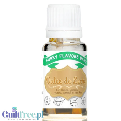 Funky Flavors Basic Dulce de Leche 10ml - kajmakowe kropelki bez cukru, słodzików i kalorii by Funky Flavors (funky-flavors-basic-dulce-de-leche-10ml-kajmakowe-kropelki-bez-cukru-slodzikow-i-kalorii)