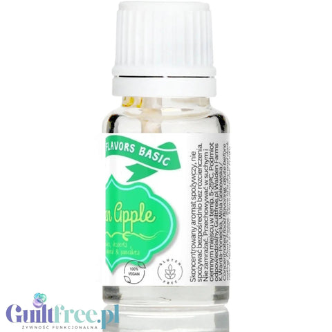 Funky Flavors Basic Green Apple 10ml - kropelki bez cukru, słodzików i kalorii, aromat Zielonego Jabłuszka by Funky Flavors (funky-flavors-basic-green-apple-10ml-kropelki-bez-cukru-slodzikow-i-kalorii-aromat-zielonego-jabluszka)