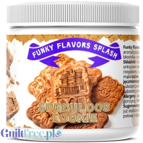 Funky Flavors Splash Speculoos Cookie 150g - błonnikowy aromat słodzący w proszku karmelizowanych herbatników cynamonowych by Funky Flavors (funky-flavors-splash-speculoos-cookie-200g-blonnikowy-aromat-slodzacy-w-proszku-karmelizowanych-herbatnikow-cynamonowych)