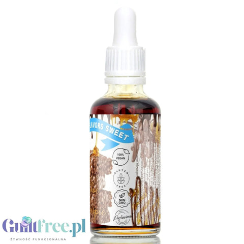 Funky Flavors Sweet Milk Choc Honey Krispie - słodzony aromat bez cukru, tłuszczu i kcal, Mleczna Czekolada & Miodowe Chrupki by Funky Flavors (funky-flavors-sweet-milk-choc-honey-krispie-slodzony-aromat-bez-cukru-tluszczu-i-kcal-mleczna-czekolada-miodowe-chrupki)