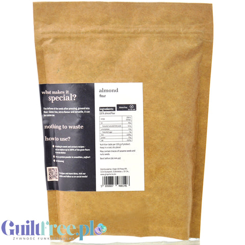 Grapoila Almond raw - bezglutenowa surowa mąka migdałowa by Grapoila (grapoila-almond-maka-migdalowa)
