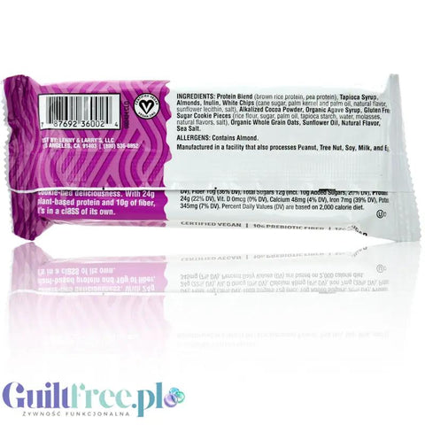 Lenny & Larry's Complete Cookie-fied Bar Cookies & Cream XL - wegański baton ciasteczkowy by Lenny & Larry's (lenny-larrys-complete-cookie-fied-bar-cookies-cream-90g-weganski-baton-ciasteczkowy)