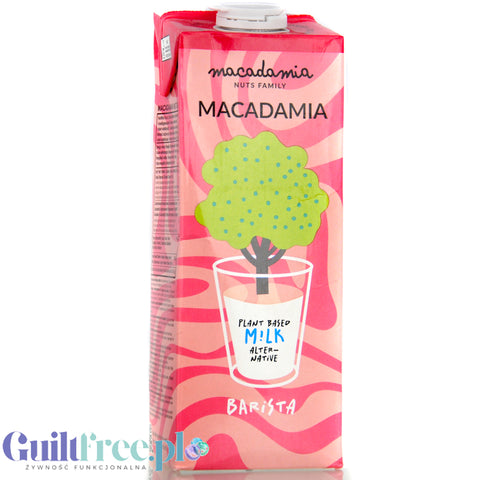 Macadamia Nut Farm Milk Barista 1L - napój roślinny makadamia bez dodatku cukru i karagenu by Macadamia Nut Farm (macadamia-nut-farm-milk-barista-1l-mleko-roslinne-z-makadamia-bez-dodatku-cukru-i-karagenu)