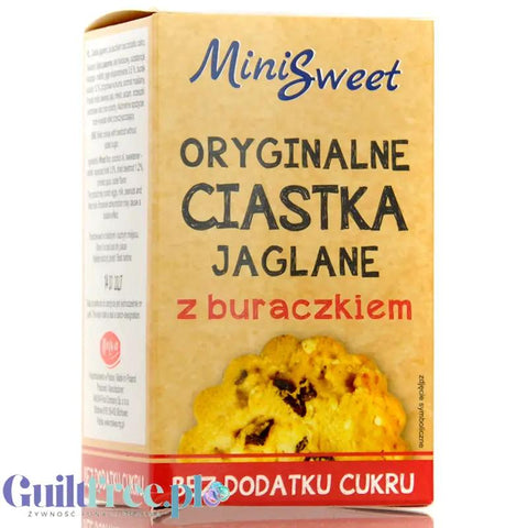 Malwa Jaglane z Buraczkiem - oryginalne ciasteczka jaglane bez cukru z buraczkiem i kurkumą by Malwa (oryginalne-ciastka-jaglane-z-buraczkiem-bez-dodatku-cukru-150g)
