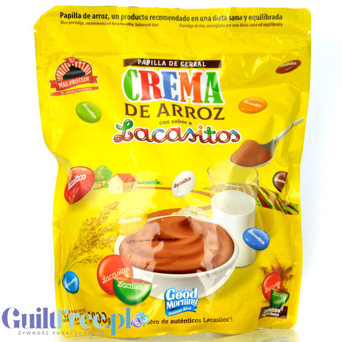 Max Protein Good Morning Instant Rice Crema de Arroz Lacasitos 1kg - kleik ryżowy o smaku lentilków w czekoladzie by MAX Protein® (max-protein-good-morning-instant-rice-crema-de-arroz-lacasitos-1kg-kleik-ryzowy-o-smaku-lentilkow-w-czekoladzie)
