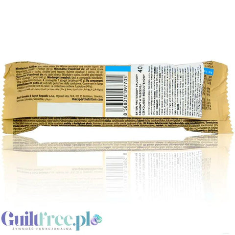 MaxSport Crunchy Protein Bar Chocolate - baton proteinowy 15g białka & 255kcal, Czekolada & polewa Kakao by MaxSport (maxsport-crunchy-protein-bar-chocolate-baton-proteinowy-15g-bialka-255kcal-czekolada-polewa-kakao)