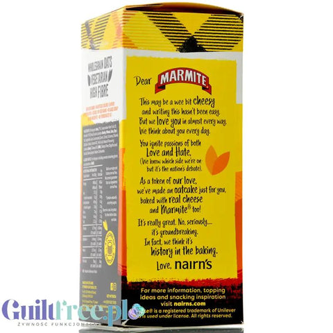 Nairn's Marmite & Cheese Oatcakes - szkockie krakersy owsiane z serem i Marmite by Marmite (nairns-marmite-cheese-oatcakes-200g)