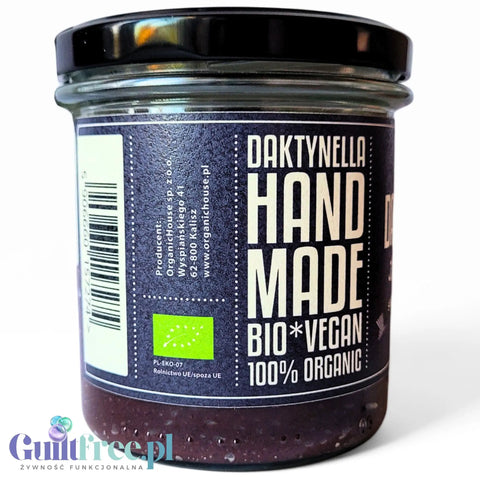 Organic House Daktynella Jagoda 280g - jagodowy krem daktylowo-kokosowy bez dodatku cukru, wegański & organiczny by Organic House (organic-house-daktynella-jagoda-280g-jagodowy-krem-daktylowo-kokosowy-bez-dodatku-cukru-weganski-organiczny)