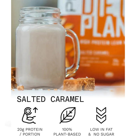 Phd Diet Plant Lean Protein Salted Caramel 500g - wegańska odżywka białkowa, Solony Karmel, formuła fat burning by PhD (phd-diet-plant-lean-protein-salted-caramel-500g-weganska-odzywka-bialkowa-solony-karmel-formula-fat-burning)