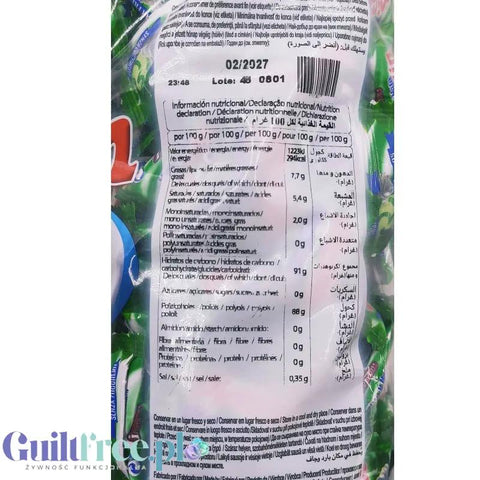 Pictolin Mint & Cream 0,8kg - śmietankowo-miętowe karmelki bez cukru, duże opakowanie by Pictolin (pictolin-mint-cream-08kg-smietankowo-mietowe-karmelki-bez-cukru-duze-opakowanie-8413209312928)