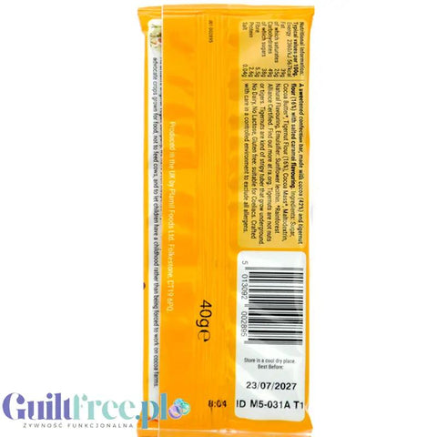 Plamil Salted Caramel Bar - wegańska tabliczka bez alergenów o smaku solonego karmelu by Plamil (plamil-salted-caramel-bar-40g)