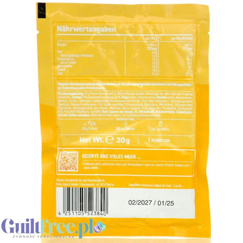 Rocka Nutrition Protein Shake Mango Lassi 30 g - wegańska odżywka białkowa 4 źródła białka by Rocka Nutrition (rocka-nutrition-protein-shake-mango-lassi-30-g-weganska-odzywka-bialkowa-4-zrodla-bialka)
