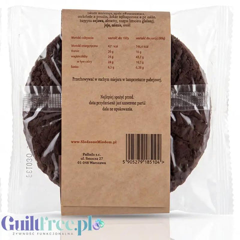 Słodzone Miodem Cookies Czekoladowe - rzemieślnicze ciastko czekoladowe z kakao i miodem by Słodzone Miodem (slodzone-miodem-cookies-czekoladowe-ciastko-czekoladowe)