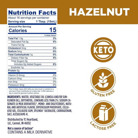 Splenda Coffee Creamer, Hazelnut - orzechowy zabielacz do kawy bez cukru i laktozy by Splenda (splenda-coffee-creamer-hazelnut-orzechowy-zabielacz-do-kawy-bez-cukru-i-laktozy)