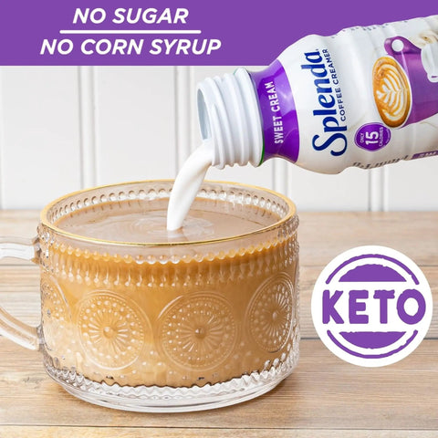 Splenda Coffee Creamer, Sweet Cream - zabielacz do kawy 15kcal bez cukru, laktozy i glutenu by Splenda (splenda-coffee-creamer-sweet-cream-zabielacz-do-kawy-15kcal-bez-cukru-laktozy-i-glutenu)