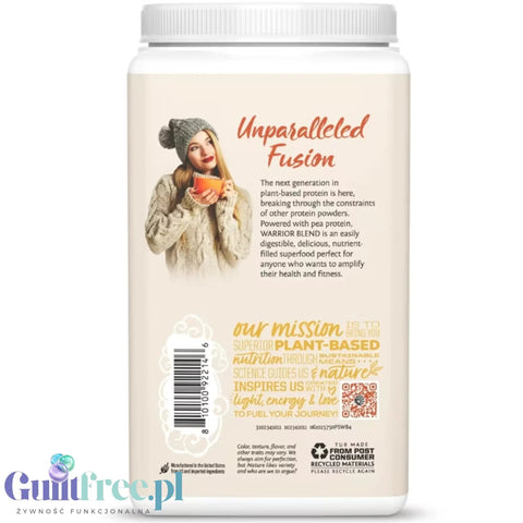 Sunwarrior Protein Warrior Blend Pumpkin Spice 750g - wegańska organiczna odżywka białkowa z goji i MCT by Sunwarrior (sunwarrior-protein-warrior-blend-pumpkin-spice-750g-weganska-organiczna-odzywka-bialkowa-z-goji-i-mct)