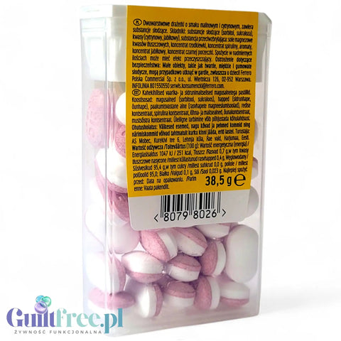 Tic Tac TWO Raspberry Lemon - dwuwarstwowe drażetki o smaku malinowym i cytrynowym bez cukru by Tic Tac (tic-tac-two-raspberry-lemon-dwuwarstwowe-drazetki-o-smaku-malinowym-i-cytrynowym-bez-cukru)