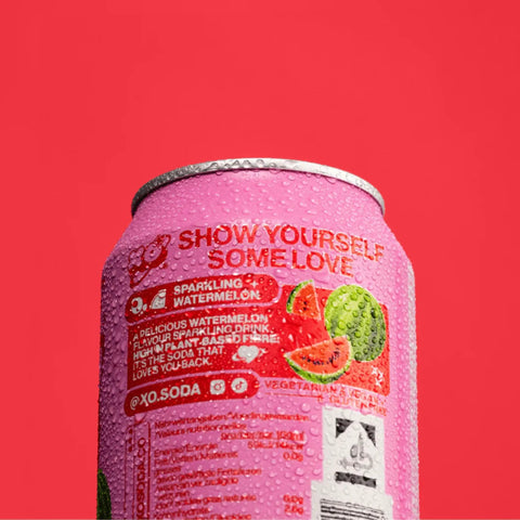 XO Soda High Fibre Watermelon - funkcjonalny napój z błonnikiem i stewią by Poppi Soda (xo-soda-high-fibre-watermelon-low-sugar-funkcjonalny-napoj-z-blonnikiem-i-stewia)
