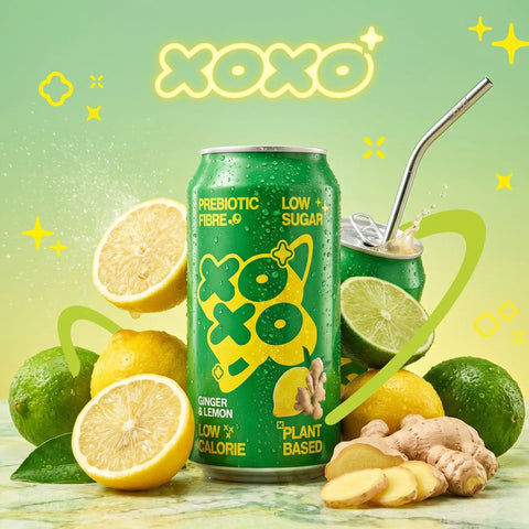 XO Soda High Fibre Ginger & Lemon - funkcjonalny napój z błonnikiem i stewią by Poppi Soda (xo-soda-high-fibre-ginger-lemon-low-sugar-funkcjonalny-napoj-z-blonnikiem-i-stewia)