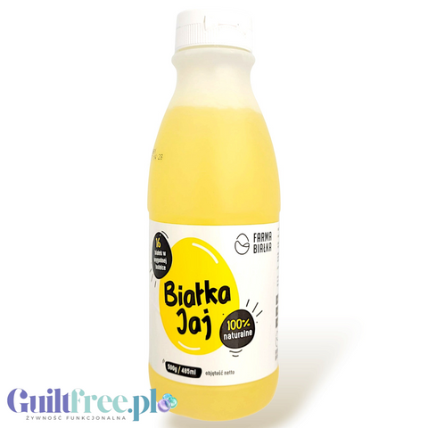 Farma Białka Płynne Białko Jaj 0,5kg by Farma Białka (farma-bialka-plynne-bialko-jaj-05kg)
