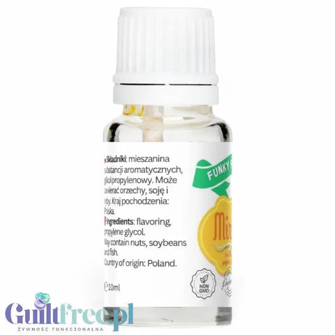 Funky Flavors Basic Mirabelle 10ml - mirabelkowe kropelki aromatyzujące bez cukru, słodzików i kalorii by Funky Flavors (funky-flavors-basic-mirabelle-10ml-mirabelkowe-kropelki-aromatyzujace-bez-cukru-slodzikow-i-kalorii)
