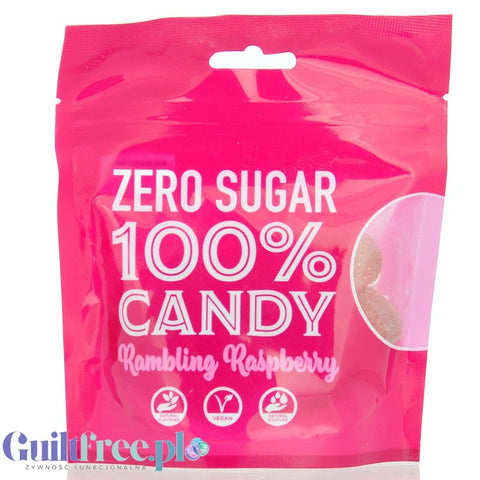 Future Candy 100% Zero Sugar Sweets, Rambling Raspberry - cukierki bez cukru o smaku kwaśnej Maliny by Future Candy (future-candy-100-zero-sugar-sweets-rambling-raspberry-cukierki-bez-cukru-o-smaku-kwasnej-maliny)