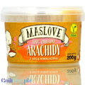 Maslove Arachidowe z Solą Himalajską 200g mielone masło orzechowe 100% orzechy by Maslove (maslove-arachidowe-z-sola-himalajska-200g-mielone-maslo-orzechowe-100-orzechy)